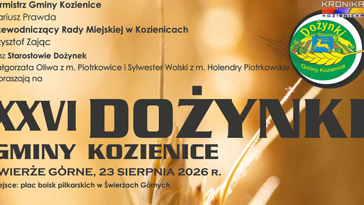 Zdjęcie do Starostowie Dożynek Gminy Kozienice