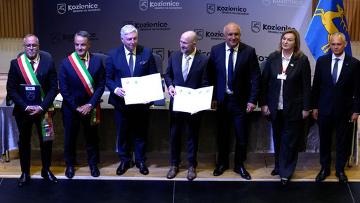 Zdjęcie do 30 lat wsp&oacute;łpracy Kozienice - G&ouml;llheim. Wizyta zagranicznych delegacji.