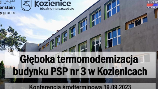 Zdjęcie do Konferencja nt. głębokiej termomodernizacji budynku PSP nr 3 w Kozienicach