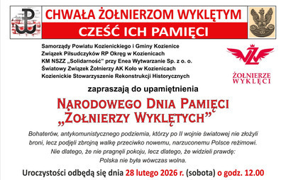 Zdjęcie do NARODOWY DZIEŃ PAMIĘCI &bdquo;ŻOŁNIERZY WYKLĘTYCH&rdquo;