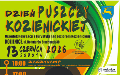 Zdjęcie do Święto Kozienic - Dzień Puszczy Kozienickiej 2026 &ndash; sobota pełna atrakcji, muzyki i zabawy!