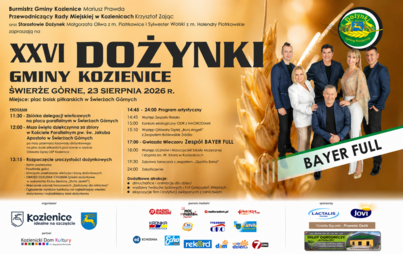 Zdjęcie do Dożynki XXVI Gminy Kozienice &ndash; Uroczyste Święto Plon&oacute;w w Świerżach G&oacute;rnych