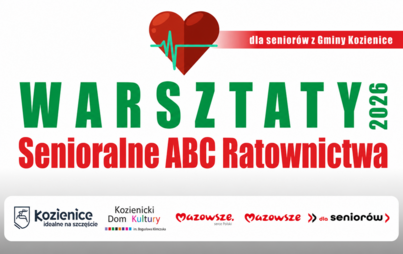 Zdjęcie do Zapisy na warsztaty &bdquo;Senioralne ABC Ratownictwa&rdquo;