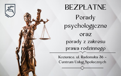 Zdjęcie do Bezpłatne porady psychologiczne oraz z zakresu prawa rodzinnego
