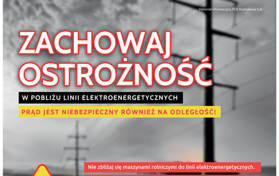 Zdjęcie do PGE Dystrybucja uruchamia akcję informacyjną skierowaną do rolnik&oacute;w