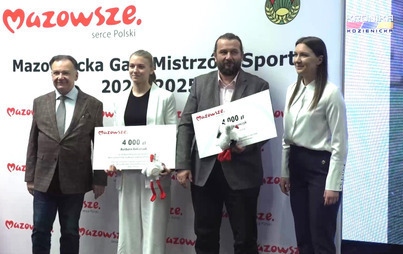 Zdjęcie do Basia Balcerzak i Janusz Abramczyk nagrodzeni za wybitne osiągnięcia sportowe