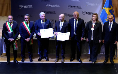 Zdjęcie do 30 lat wsp&oacute;łpracy Kozienice - G&ouml;llheim. Wizyta zagranicznych delegacji.